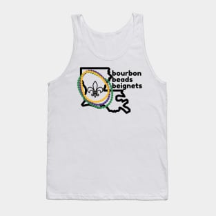 Bourbon Beads Beignets Tank Top